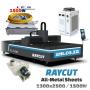 Raycut 1500W Fiber Laser Cnc Ferrous-metal Sheet Cutting Machine 1530X3050 Cutting Table Raytools Control System BM110 Cutting Head Complete Unit