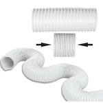 4" HD Flexible Pvc Dust Collection Hose 3M 10FT PHC4