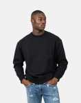Back Print Black Sweatshirt - XXL Black