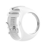 For Polar M200 Texture Silicone Replacement Strap Watchband One Size White
