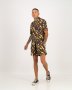 Tortoise Shell Mens Shirt - M / Brown / Men