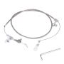 Stainless Steel Braided Kick Down Compatible With Ford C6 Transmission