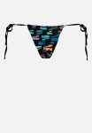 Puma Swim Women Side Tie Tanga String 1P - Black Combo