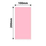 NB666 - - B4 Only - 100X200MM - 35 Pink Labels