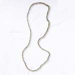 MINI Glass Bead Long Necklace - Black Free