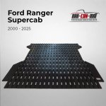 Ford Ranger Wildtrak Supercab Bak-con-mat For