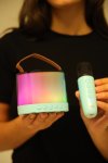 Hoco MINI Portable Karaoke Wireless Bluetooth Speaker With Microphone
