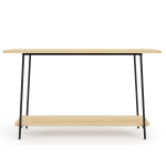 Leah Steel Pipe Entrance Server - White Oak