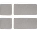 4 Pack Diatomite Coasters Water Absorbant Stone Trays For Bathroom kitchen