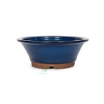 Japanese Namako Glazed Round Containers - Medium. 265 D X 100MM H