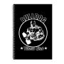 Bulldog Fitness Club Notebook Fitness Gift Idea A5 Notes 128