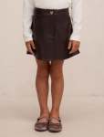 Laura Girls Faux-leather Skirt - 10-12 Yrs Royal Berry