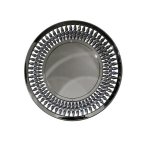 Silver Roulette Wall Mirror 95MM X 95MM
