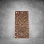 Laser Cut Screen - Design 134 - 1040 X 535 X 20 Rust Coat Outdoor