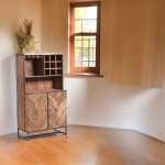 Echoedge Acacia Bar Cabinet