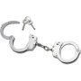 Ballistix Ballistic Double Lock Stainless Steel Chain Handcuffs