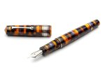 Leonardo Momento Zero Grande Mosaico Fountain Pen – Sea Anemone With Rhodium Trim