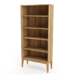 Laila Open Display Shelf - Blackwood