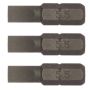 - 3PIECE 1/4INCH Hex Drive 0.8X5.5MM Flat Bit 25MM - FL2508B03