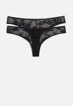 2-PACK Lace Brazilian Briefs - Black
