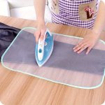 Fabric Ironing Heat Protection Pad - High Temperature Resistant Ironing Mat With Insulating Mesh For Steam Pressing At Home