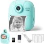 2.0 Inch Kids Instant Print Camera HD Thermal Printer With Printing Paper