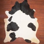 Aa Grade Cow Hide 024 Black white XXL - Extra Extra Large Black white Spotted