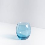 Porto Caspian Blue Tumbler Glasses - Set Of 4
