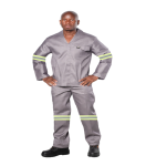 Vulcan Overall Ref Std 2PCE Grey 44 Ches 40 Waist