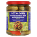 Whole Gherkins With Hot Habaneros 540G
