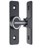 No-drill Aluminum Door Latch - 90/180 Degree Slide Lock For Home