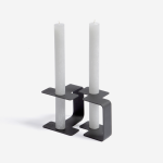 Emerging Creatives Tetro Solar Candle Holder Set Of Two