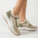 Madison Janey Sneaker - Nude Multi - 8