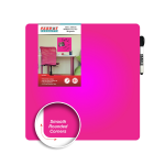Parrot Magnetic Whiteboard Tile 355X355MM - Pink