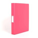 Bantex Pvc Ringbinder A4 2 O-ring Label Holder. 25MM.