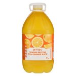 Pnp 50% Orange Nectar Juice 4L