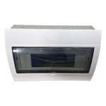 Lear Din Rail Distribution Box 12 Way Metal Frame
