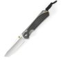 Large Sebenza 31 Bog Oak Tanto Magnacut Glass Blasted L31-1130