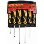 Tork Craft 6PC Screwdriver Set With Wall Mountable Rack Ph Sl KT2552
