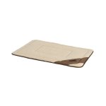 Rogz Lounge Flat Rectangular Mat - Medium Brown