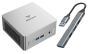 Slim PC Amd Ryzen 5 16GB RAM/4TB SSD MINI PC + Cad Multiport Hub