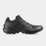 Salomon Mens Speedcross 6 Black Trail Running Shoes