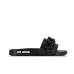 Pool Slide Chain Mule -black