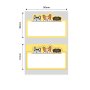 NB461 - NIIMBOT - B1 / B21 / B3S / B4 - 50X31MM - 220 DOG LABELS