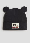 Appliqu D Beanie - Black