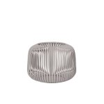 Lantern - Powder Coated Steel In Dove-grey: XS 14X10CM Lito