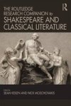 The Routledge Research Companion To Shakespeare And Classical Literature Hardcover