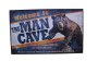 Ultimate Man Cave Bear Wood Pressed Wall Art - 48CM X 30CM