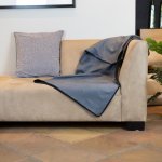 Big Brand - Bias Bound Dove - 150 X 160 Cm