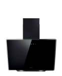 60CM Vertical Glass Cooker Hood - Black